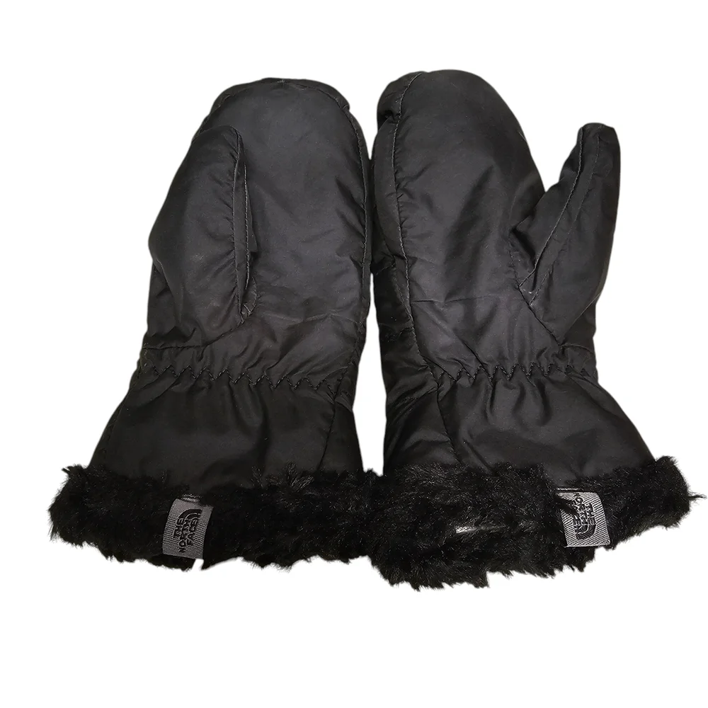 The North Face Black Mittens Girl Size Medium